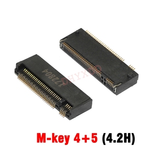 Interfaz para conector LTK SSD, conector NASM0 S6701 TP20 NGFF Slot <span class=keywords><strong>M</strong></span>.2 Seat <span class=keywords><strong>m</strong></span>-key 2,0 H 4 + 5 tipo 3,0 H H3.2 H4.2 H4.8 H6.5 H8.5 - Product Image 6