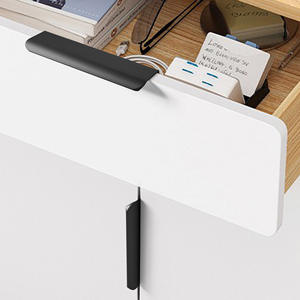 Handler tidak terlihat bebas pegangan tangan emas hitam gelap pegangan Modern Sederhana laci lemari pakaian pintu kabinet Handler - Product Image 3