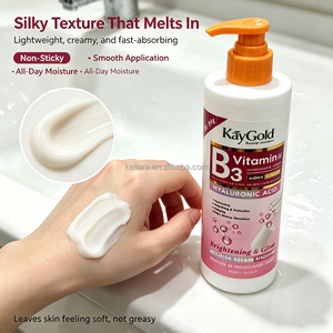 Loción Corporal con Vitamina B3, Ácido Hialurónico y Extracto de Regaliz, Hidratante e Iluminadora, Marca Privada, OEM, Venta al Por Mayor de Fábrica - Product Image 6