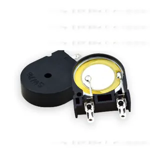 22mm 2khz piezo buzzer fábrica 80dB 5v transdutor piezoelétrico para microondas