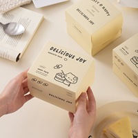 Boîtes d'emballage alimentaire écologiques pour mini-gâteaux de 2-3 pouces, desserts, mousses, gâteaux à étages, pâtisseries