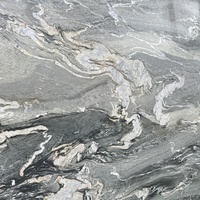 Baignoire double autoportante en quartzite cactus boreal de luxe, en pierre naturelle, avec douche intégrée pour salle de bain