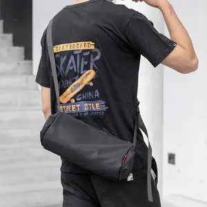Personalized Pattern Custom Logo Fashion Crossbody Shoulder Sport Man Sling Bag