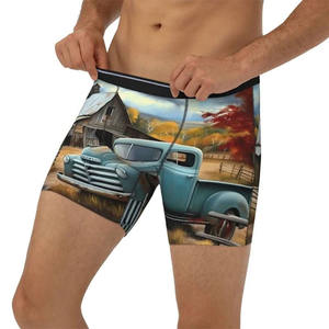 New Trend 100% Cotton <strong>Novelty</strong> Custom Print Custom logo Men's Underwear Men's Jockstrap Green <strong>Novelty</strong> Sports Comfort <strong>Boxers</strong> - Product Image 4