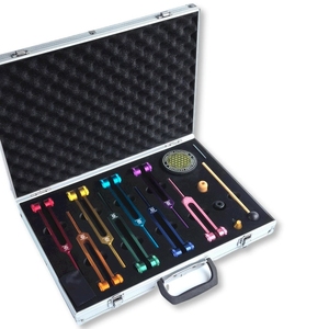 Ensemble de blocs activateurs pour diapasons colorés, huit pièces, pour la thérapie sonore et la guérison - Product Image 4