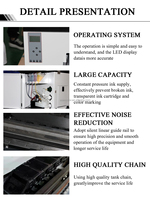 Impresora DTF XP600 A3 Directo a Película con Horno de Curado Máquina de Impresión de Camisetas A4 Transferencia DTF Impressora