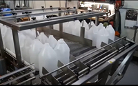 Convoyeur de chargement d'indexation JILC-1200 Machine automatique de table d'alimentation de fût de bouteille rond ou carré