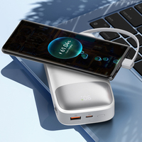 LDNIO PQ20 Kapasitas Besar 20000mAh Power Bank Multifungsi dengan Kabel Terintegrasi untuk Ponsel untuk Perjalanan