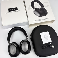Headphone Nirkabel Over-Ear PX71 ANC 5.4 Active Noise Cancelling Driver 40mm Waktu Putar 35 Jam Headset Isi Ulang Tipe-C