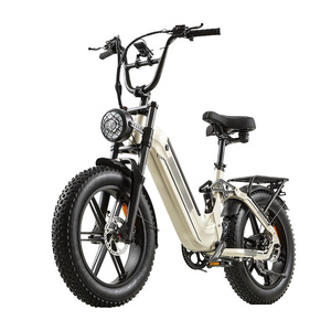 Bicicleta Eléctrica de <span class=keywords><strong>Montaña</strong></span> con Frenos V Delanteros y Traseros de Aleación de Aluminio, Unisex, para Adultos, con Amortiguación - Product Image 2