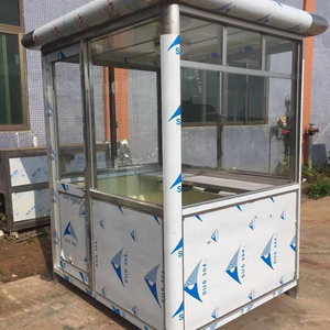 Low-Cost High Quality Safety Space Prefabricated Box Street Application Mobile <strong>Container</strong> <strong>Security</strong> Booth - Product Image 3