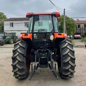 Traktor Roda Bekas/Bekas Jepang Kubota 100hp 4x4wd Kecil Mini Kompak Peralatan Mesin Pertanian Pemuat Depan - Product Image 4