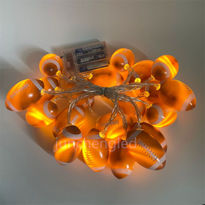 Basketball <strong>Football</strong> Rugby Baseball Soccer Ball <strong>Football</strong> Led Wooden Heart String <strong>Lights</strong> for Wedding Party Christmas Decoration - Product Image 2