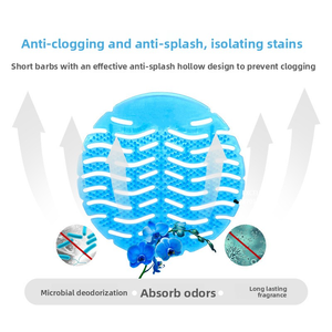 Deodorante per Orinatoi Anti-Schizzi, Profumatore d'Aria 3D a Forma d'Onda, Tappetini Deodoranti per Toilette Maschile - Product Image 3