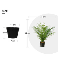Plante artificielle de Table, palmier artificiel, bonsaï, décoration de Table à domicile, 40 cm 42cm