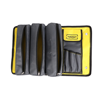 Sac de rangement pour outils de moto en polyester 600D personnalisable, 15-19 poches, résistant à l'eau, sangle réglable, support OEM/ODM, 150