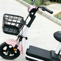 Bicicleta Eléctrica Urbana de 350W para Adultos, Cuadro de Titanio de 14 Pulgadas, Motor Central, Batería de Litio, Sensor Digital de 3 Velocidades, EBIKE