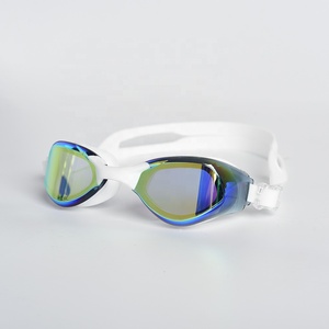 <span class=keywords><strong>Gafas</strong></span> de Natación Ergonómicas con Protección Ocular, Unisex, Lentes Espejadas Antivaho, para Entrenamiento - Product Image 5