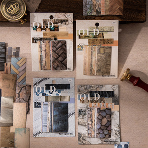 25 unids/pack Old Things serie <span class=keywords><strong>de</strong></span> impresión Retro Material temático pegatinas manual pegatinas decorativas <span class=keywords><strong>de</strong></span> alto <span class=keywords><strong>valor</strong></span> - Product Image 2