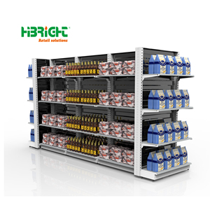 سعر المصنع من السهل اتخاذ البقالة المعرض التجاري رفوف السوبر ماركت الراحة - Product Image 1