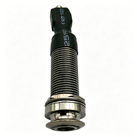 Prise jack d'extrémité de guitare en métal EQ-B12T 2,5 mm pour micro de guitare acoustique, folk, classique, 3 couleurs