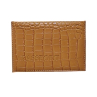 Fashion dompet kulit buaya, dompet kulit buaya, PU, pemegang paspor, pola buaya, mudah dibawa, Slot kartu, dompet Travel, barang baru kualitas tinggi, lucu