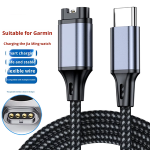 Para <span class=keywords><strong>Garmin</strong></span> <span class=keywords><strong>Instinct</strong></span> Fenix <span class=keywords><strong>Cable</strong></span> de carga 3A carga rápida 255/955 a JM reloj modelo 1/chaqueta trenzada de nailon - Product Image 4