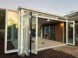 Vente chaude Autonome Véranda Modulaire Extérieur Jardin Toit En Verre Vert Conservatoire avec Polygone Toit En Verre Trempé Hôtels - Product Image 6