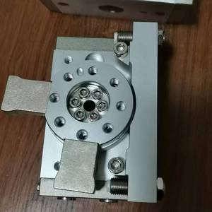   Cylindre de table rotative MSQA50L3 à double action avec anneaux tampons élastiques, rotation gauche et droite non guidée - Product Image 5