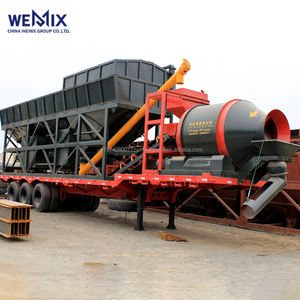 YHZM2000 Centrale à béton mobile Centrale à béton mobile Mélangeur à tambour Mélangeur à tambour Centrale à béton mobile - Product Image 1