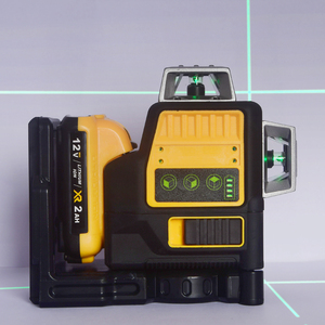 Máy chiếu tia laser tự cân bằng DEW 12V 1:1 DW089LG 12 tia 3 x 360 độ tia xanh dùng trong nhà và ngoài trời - Product Image 1