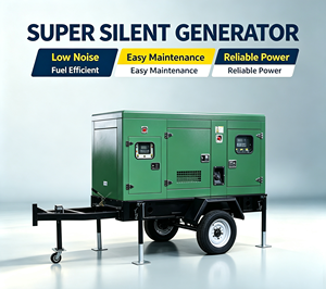 Mobile Power Solution Trailer-mounted 20kw 25kva 30kva 50kva 100kva Intelligent Control <b>Silent</b> Diesel <b>Generator</b> - Product Image 1