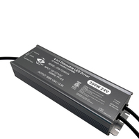 Venta de fábrica ETL 0-10V 4 en 1 Atenuación DC24V 300W IP67 Controlador LED regulable de voltaje constante a prueba de agua