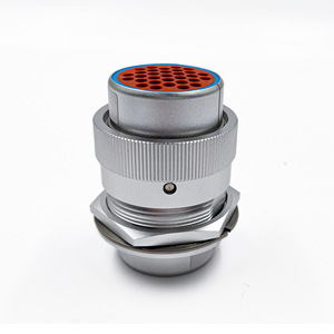 Connecteur de faisceau de câbles industriel en alliage d'aluminium, adaptateur enfichable pour matériel d'aviation allemand de classe C, numéro de pièce NT P 4008 - Product Image 2