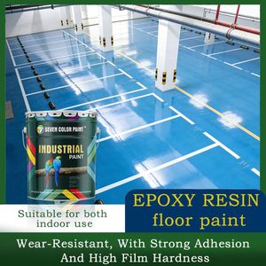 Seven Colors Model 01 Industrial <b>Epoxy</b> Resin & Curing Agent Liquid <b>Floor</b> <b>Coating</b> for Factory <b>Floors</b>-Spraying Application - Product Image 3
