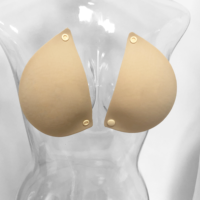 Soutien-gorge en éponge adhésif réutilisable imperméable multi-boutons de style nouveau avec bretelles transparentes