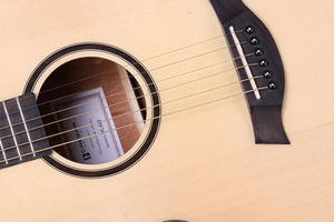 גיטרה אקוסטית-חשמלית 36 אינץ' מעץ מלא, ציפוי אשוח, גימור מבריק, למתחילים ולתלמידים, סיטונאי/מותאם אישית - Product Image 2