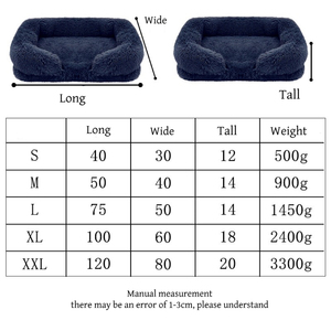 Büyük köpekler için büyük köpek lüks çekyat üreticinin bellek köpük çıkarılabilir yastık - Product Image 3