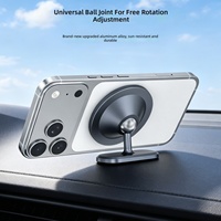 Support de téléphone magnétique rotatif universel OEM ODM, accessoires flexibles, angle réglable, antidérapant, pour voiture