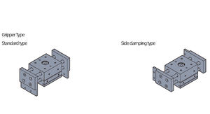 Cilindro Neumático de Doble Acción Serie MHF2, Guía Lineal Paralela, Cilindro Neumático Compacto de Perfil Bajo - Product Image 6