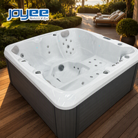 Spa extérieur, bain à remous extérieur, jacuzzi extérieur, baignoire de massage en acrylique JOYEE pour 5 personnes, spa de nage extérieur