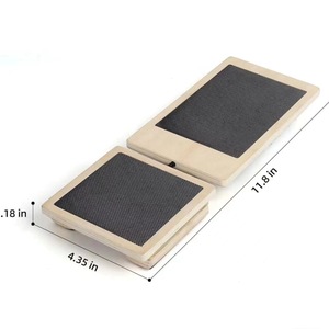 Planche d'équilibre en bois antidérapante pour l'entraînement des pieds, équipement de gym, 1,2 kg - Product Image 4