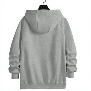 Vente en gros de sweat-shirts à capuche avec fermeture éclair 1/4, sweat-shirts en molleton de haute qualité pour le printemps et l'automne, sweat-shirts à capuche unisexes pour hommes - Product Image 2
