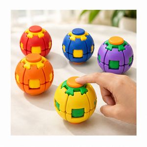 Trending Pocket Gyro Globe Fingertip Press Spinner Ball Anxiety Comfort Toy Kids Teen Present Bulk Orders Pack - Product Image 4