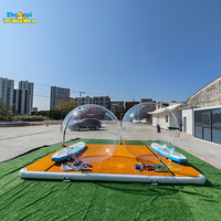 Planche flottante gonflable en EVA pour l'extérieur, jouet aquatique, matelas flottant pour la pêche, équipement de divertissement aquatique gonflable