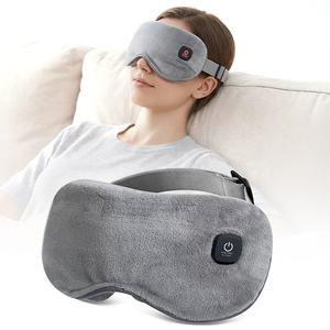 Máscara de Ojos Calefactable Inalámbrica, Batería de Litio de 1000 mAh, Suministros para <span class=keywords><strong>la</strong></span> Salud Ocular, Funda Extraíble y Lavable para Viajes, Uso Nocturno - Product Image 1