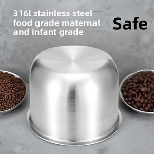 Accessoires compatibles pour <span class=keywords><strong>cuiseur</strong></span> à <span class=keywords><strong>riz</strong></span>, cuve intérieure en acier inoxydable <span class=keywords><strong>DE</strong></span>/MG/CA/MS/DY, non revêtue, qualité alimentaire, 5L - Product Image 5