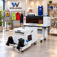 Imprimante à plat DTF Wolunda, nouvelle imprimante numérique à jet d'encre pour t-shirts et vêtements, machine DTF 60 cm, garantie 1 an