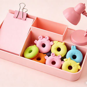 Borradores Creativos al por Mayor, Juego de 12 Borradores con Forma de Donut - Product Image 5