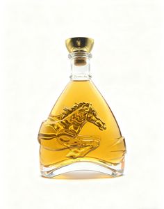 ガラス包装テキーラユニークな形状フラットスクリーン印刷されたホットスタンプコルク密封されたカスタマイズ可能な容量 - Product Image 2